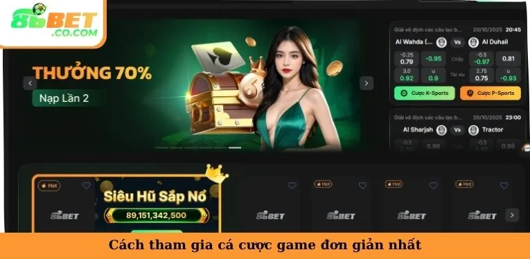 Cách tham gia cá cược game đơn giản nhất