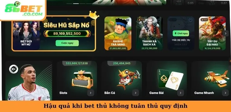 Chơi Có Trách Nhiệm | Bí Quyết Giữ Trọn Niềm Vui Cá Cược Hậu quả khi bet thủ không tuân thủ quy định